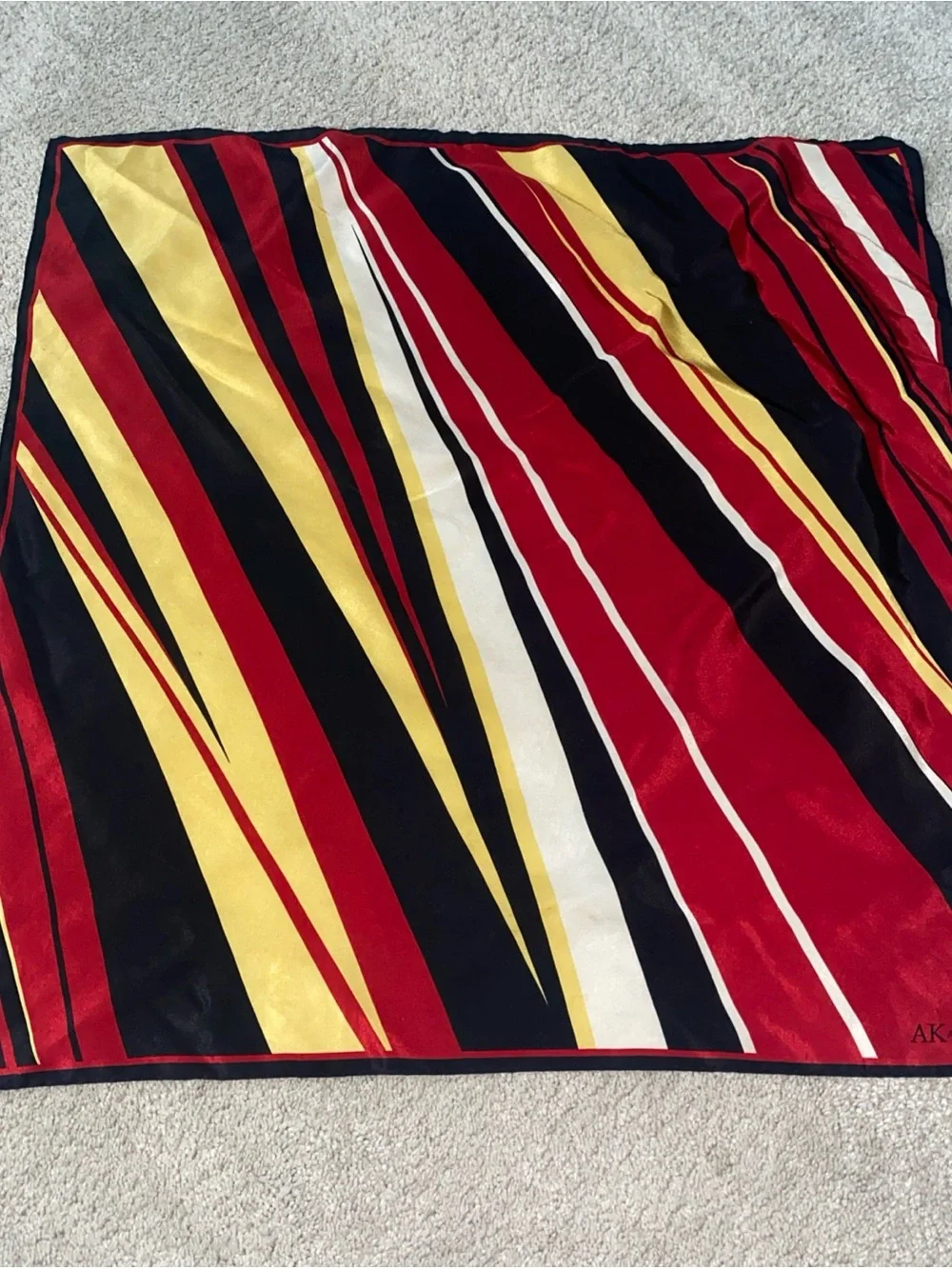 Anne Klein VTG Silk Scarf Multiple Colors